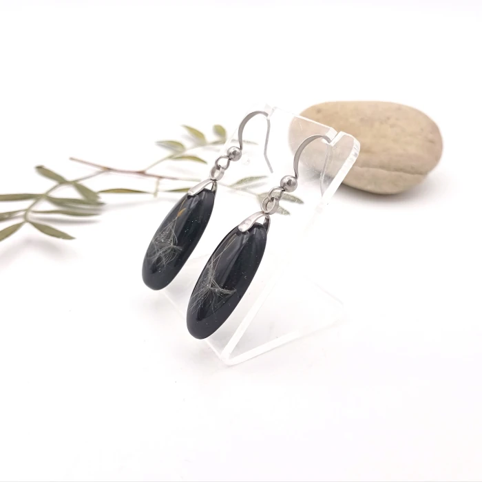 Náušnice - Púpavové 2