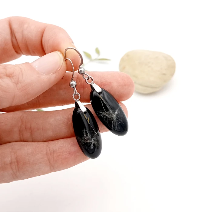 Náušnice - Púpavové 2