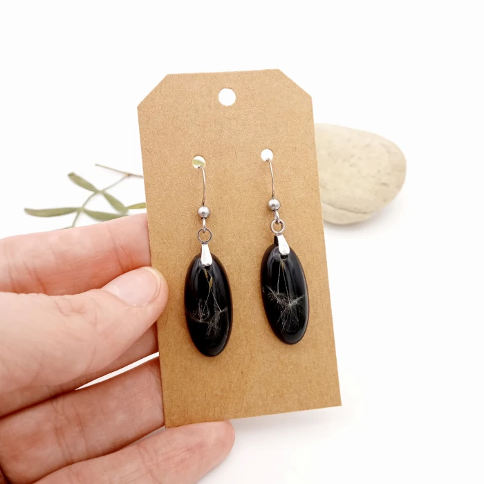 Náušnice - Púpavové 2