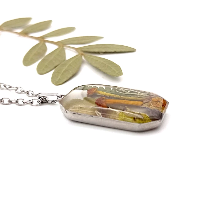 Náhrdelníky - Les v oceli 2