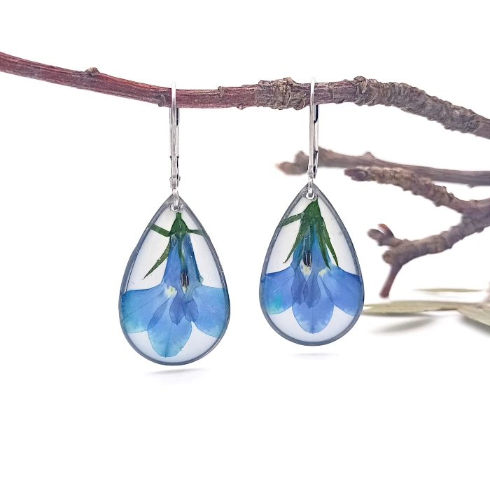 Náušnice - Lobelky