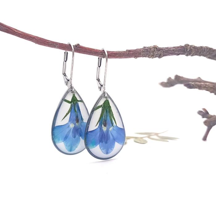 Náušnice - Lobelky