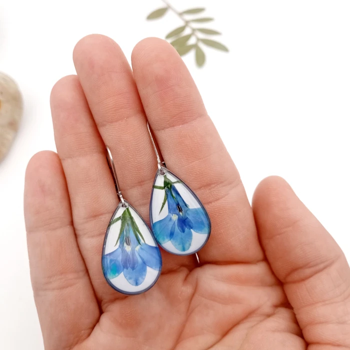 Náušnice - Lobelky