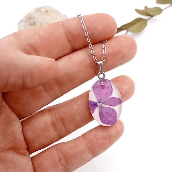 Náhrdelníky - Hortenzia 4