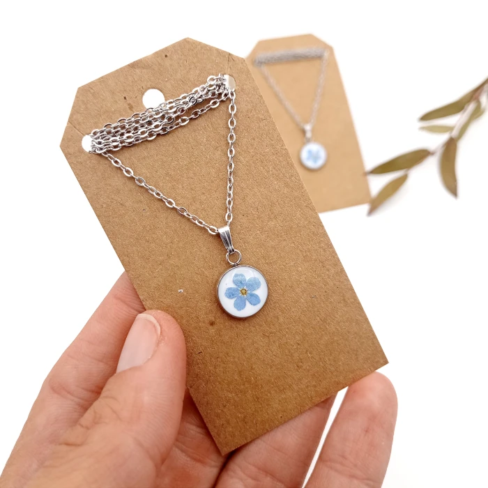 Náhrdelníky - Nezábudka 11