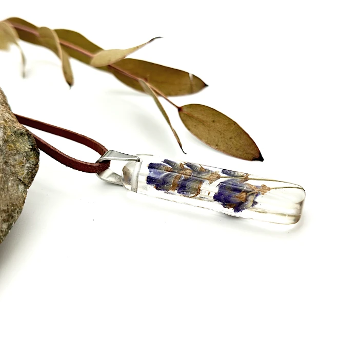 Náhrdelníky - Levanduľa