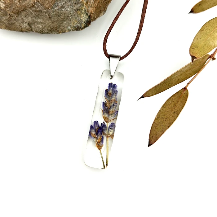 Náhrdelníky - Levanduľa