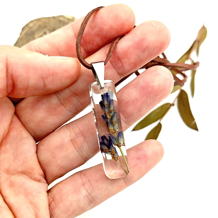 Náhrdelníky - Levanduľa