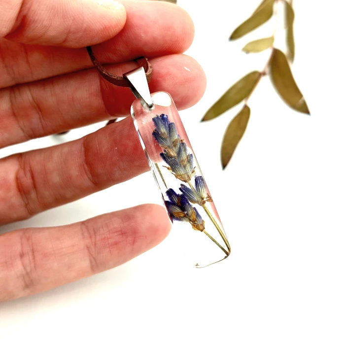 Náhrdelníky - Levanduľa