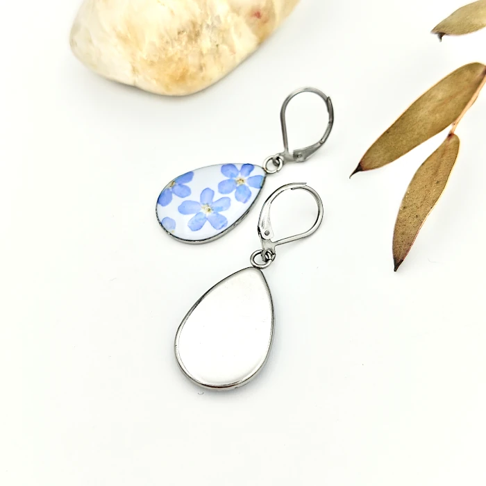 Náušnice - Nezábudkové 7