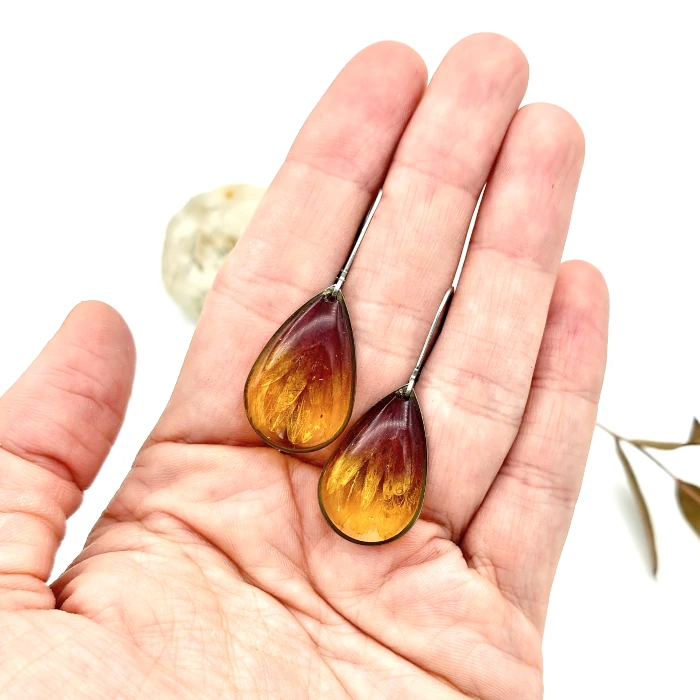 Náušnice - Kokardové 3