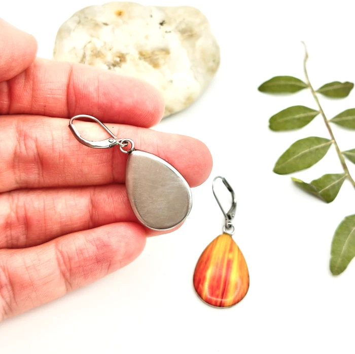 Náušnice - Tulipánky