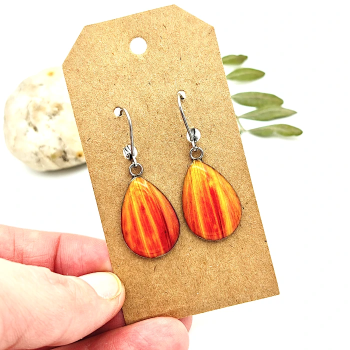 Náušnice - Tulipánky